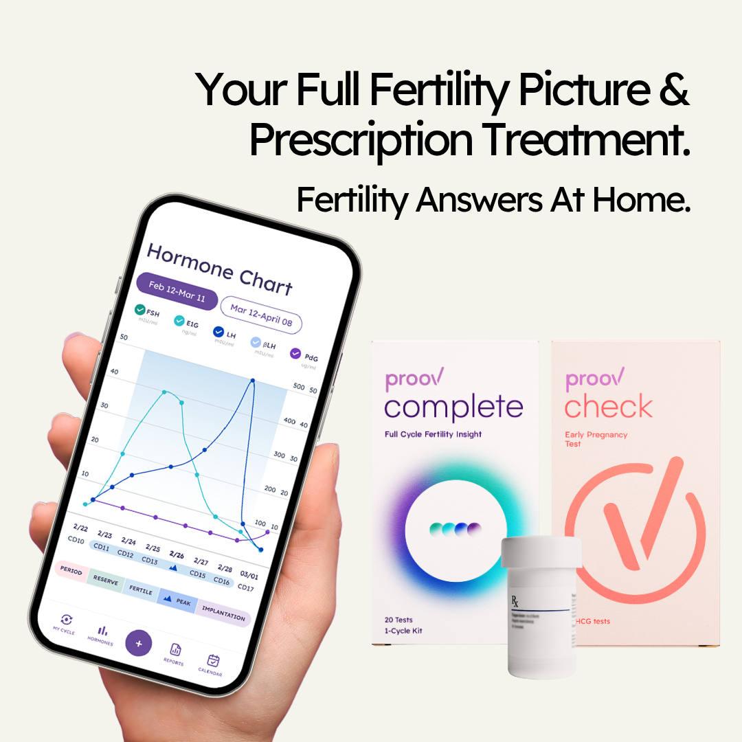 Proov Complete Fertility Testing System